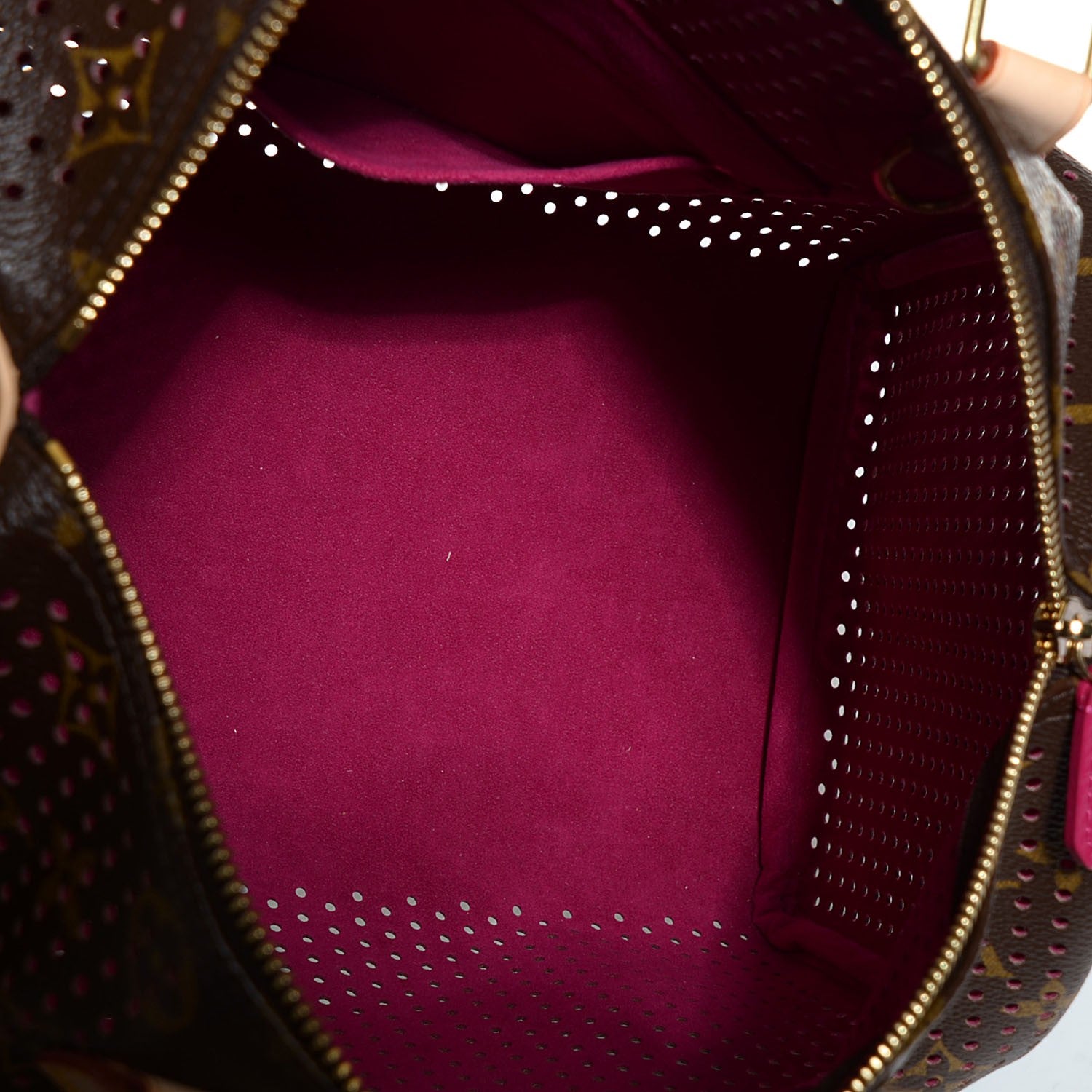 Louis Vuitton Monogram Perforated Speedy 30 Fuchsia 5 of 7