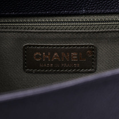 Chanel Caviar Quilted New Medium Boy Flap Black 5 of 10