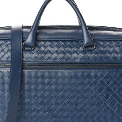 Bottega Veneta Nappa Intrecciato Briefcase Light Tour Blue 6 of 8