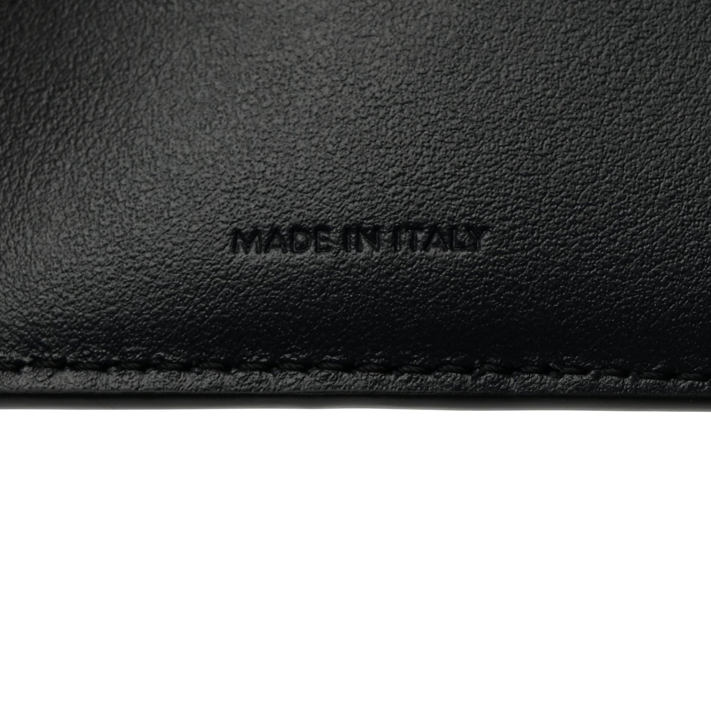 Calfskin Compact Triomphe Wallet With Coin Purse Dark Blue
