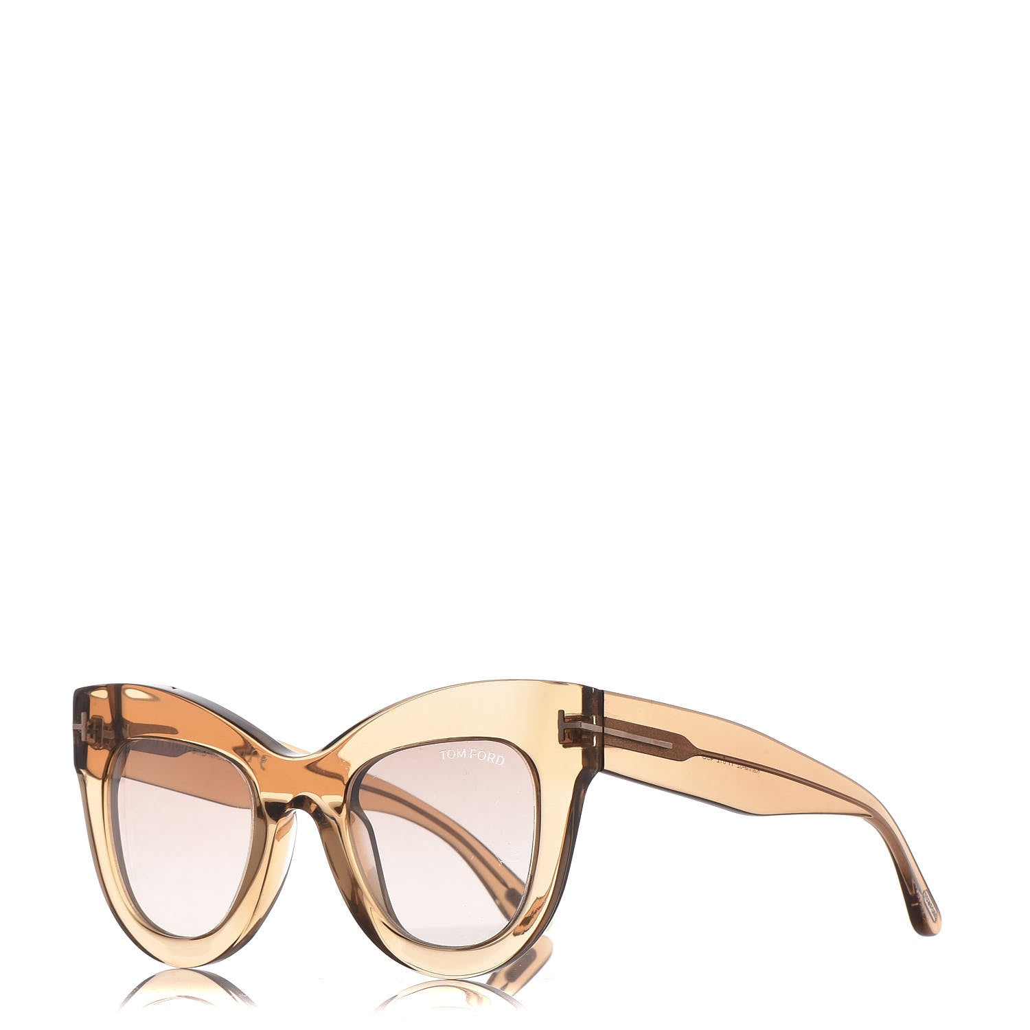 Tom Ford Karina Cat Eye Sunglasses TF612 1 of 7