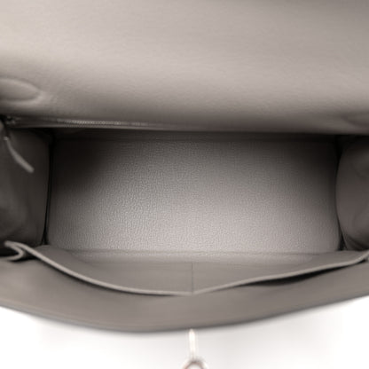 Hermes Togo Kelly Retourne 28 Gris Asphalte 5 of 11