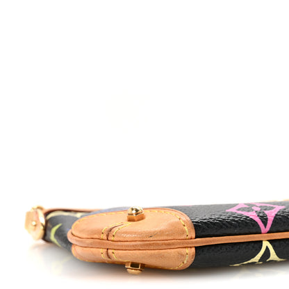 Louis Vuitton Monogram Multicolor Pochette Milla MM Black 8 of 9