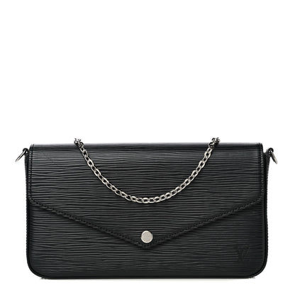 Louis Vuitton Epi Pochette Felicie Black 1 of 11