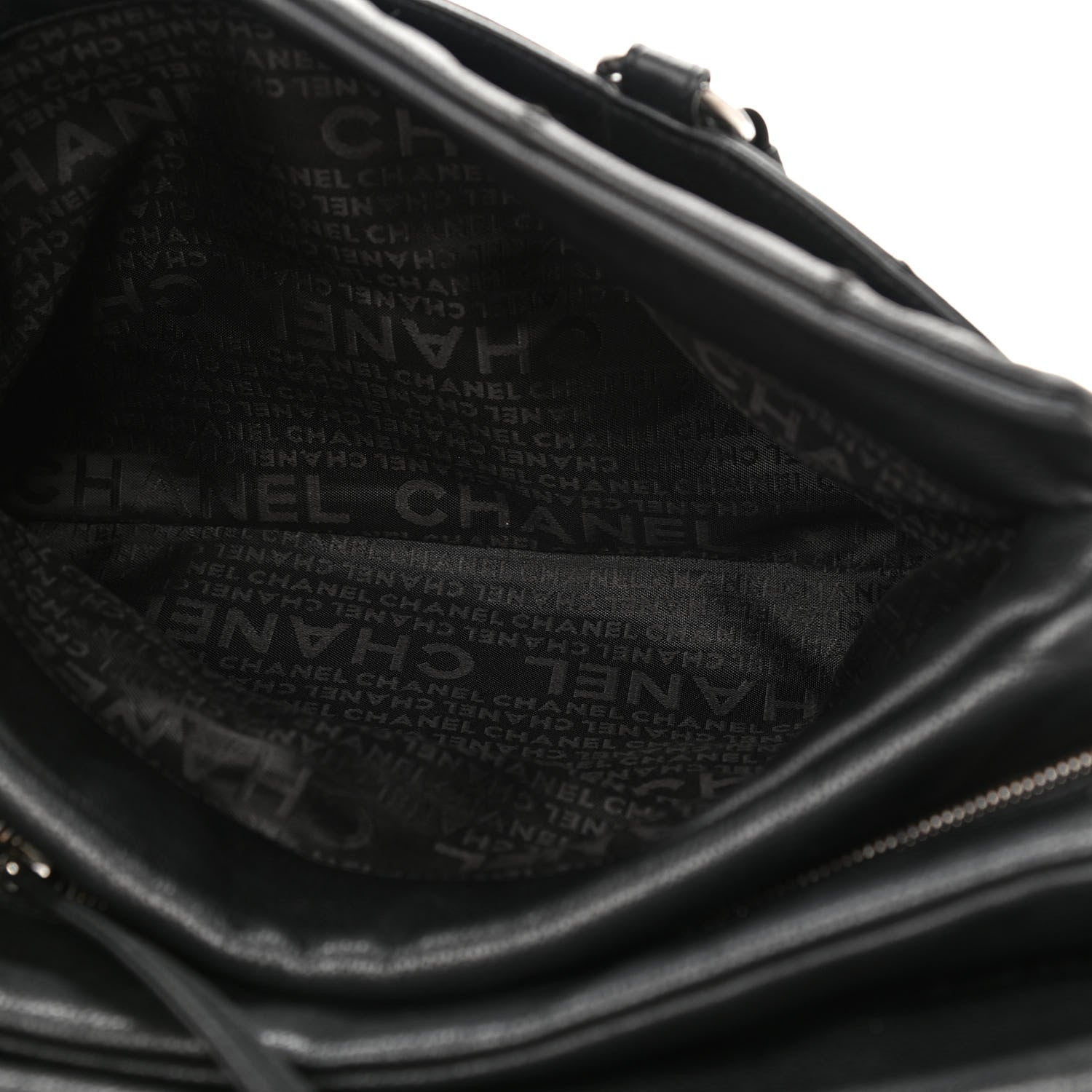 Chanel Caviar Square Stitched Large Tote Black 6 of 15