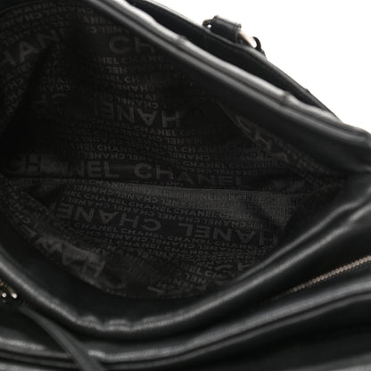 Chanel Caviar Square Stitched Large Tote Black 6 of 15