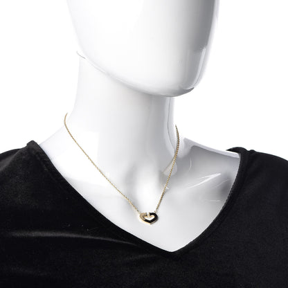 Tiffany CARTIER 18K Yellow Gold Medium Hearts and Symbols Necklace 2 of 6