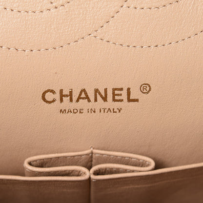 Chanel Caviar Quilted Jumbo Double Flap Beige Clair 7 of 17