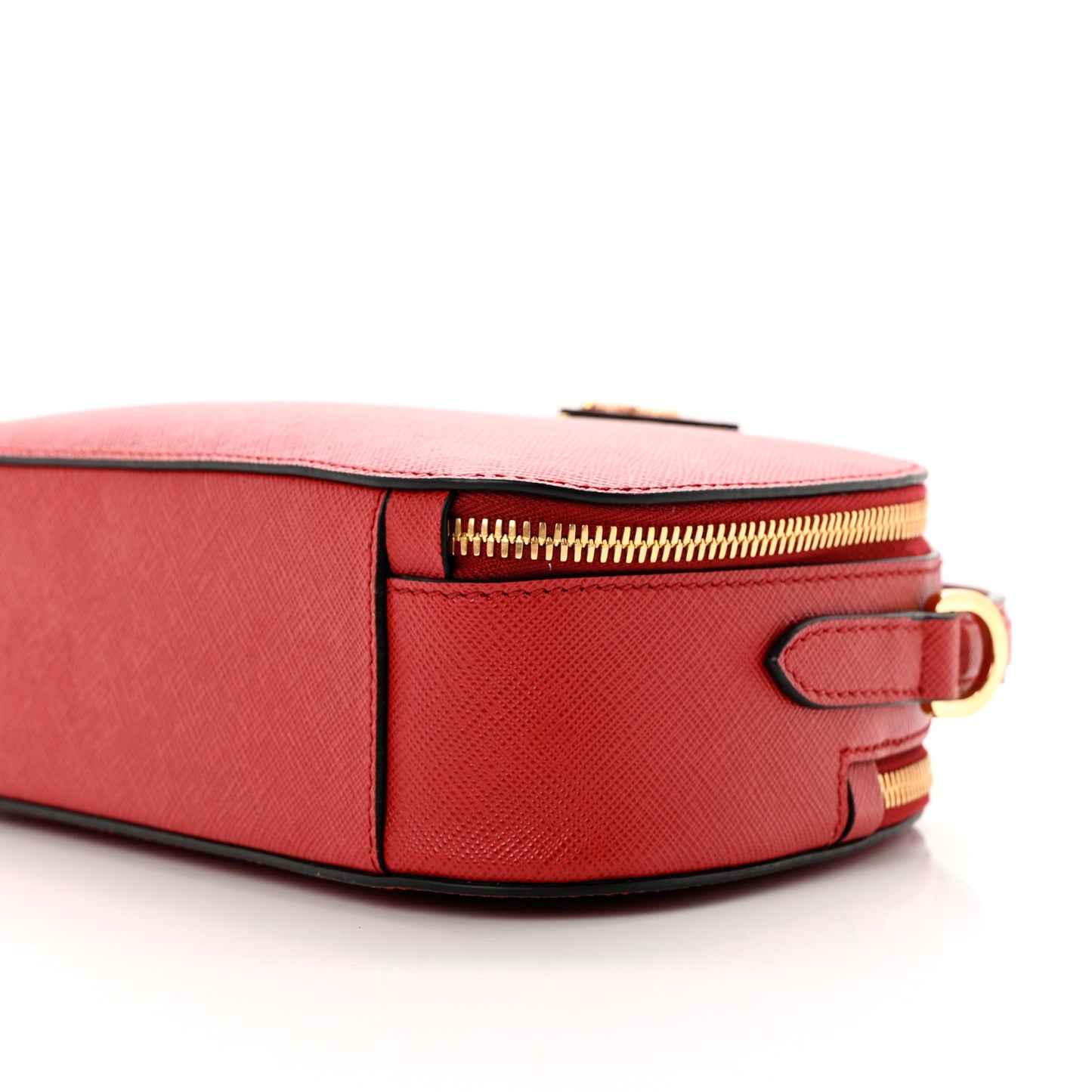 Saffiano Lux Odette Crossbody Fuoco