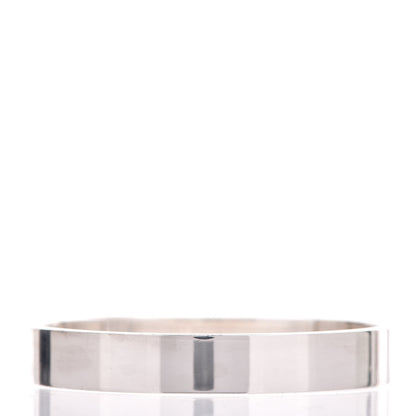 Hermes Sterling Silver 18K Rose Gold PM Collier De Chien Bracelet SH 3 of 6