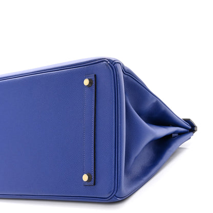 Hermes Epsom Birkin 35 Bleu Electrique 10 of 13