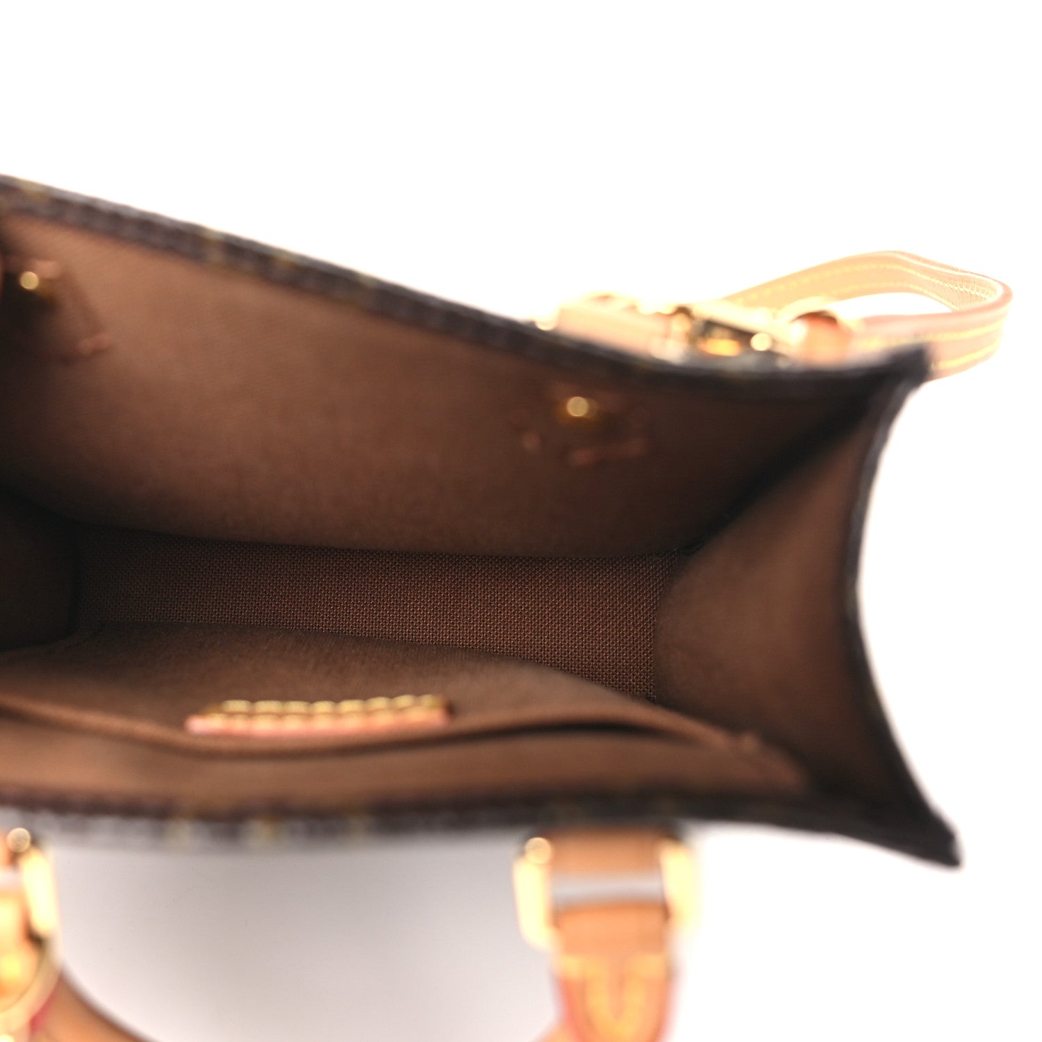 Louis Vuitton Monogram Petit Sac Plat 5 of 10