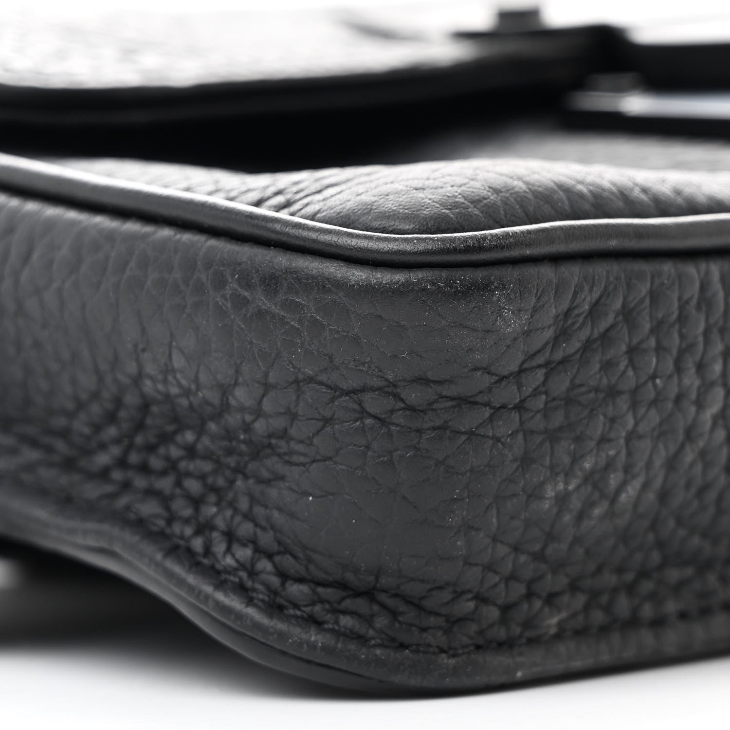 Louis Vuitton Taurillon Monogram S Lock Sling Bag Black 8 of 13