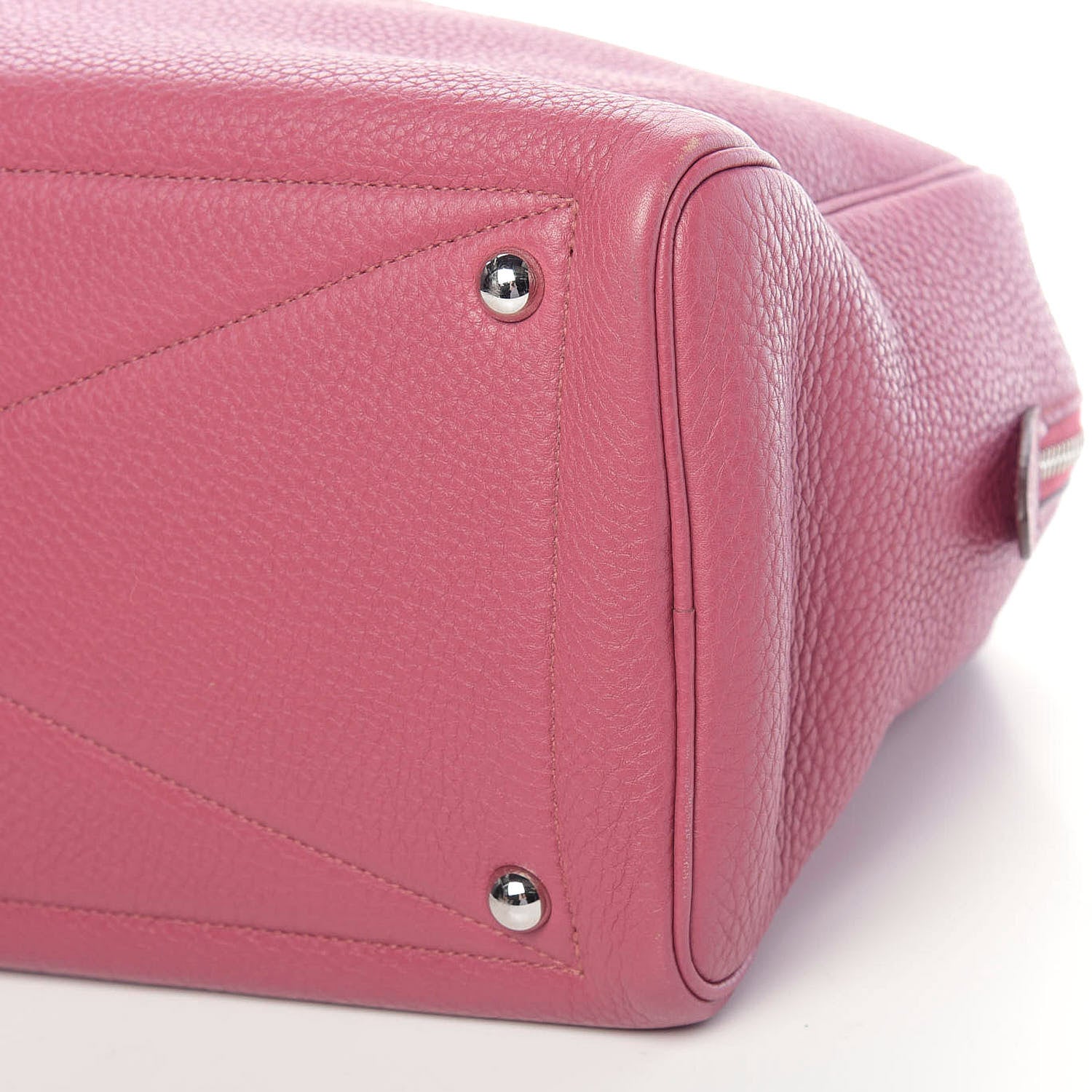 Hermes Taurillon Clemence Victoria II 35 Bois de Rose 9 of 14