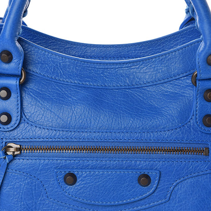 Balenciaga Agneau Classic Hardware City Bleu Lazuli 7 of 9
