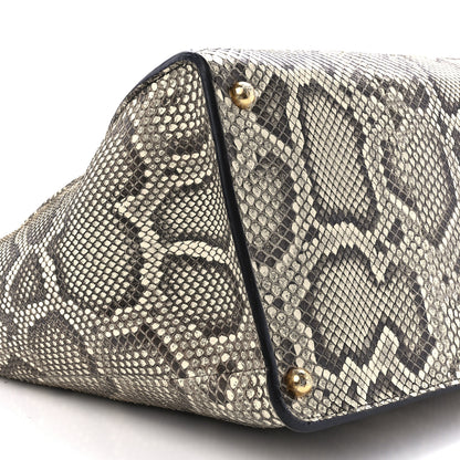 Fendi Snakeskin Medium Fendi Way Tote Daisy Roccia 8 of 9