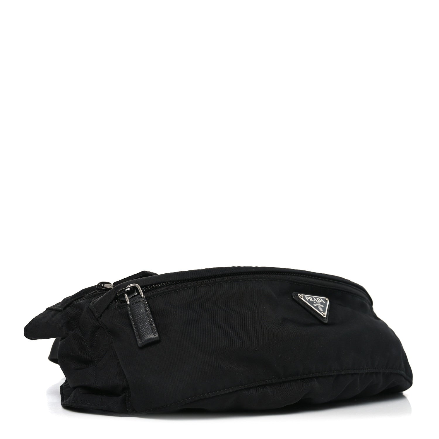Prada Tessuto Nylon Belt Bag Black 4 of 9