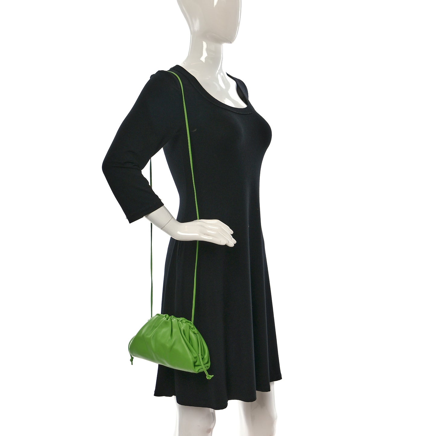 Butter Calfskin The Mini Pouch Pistachio