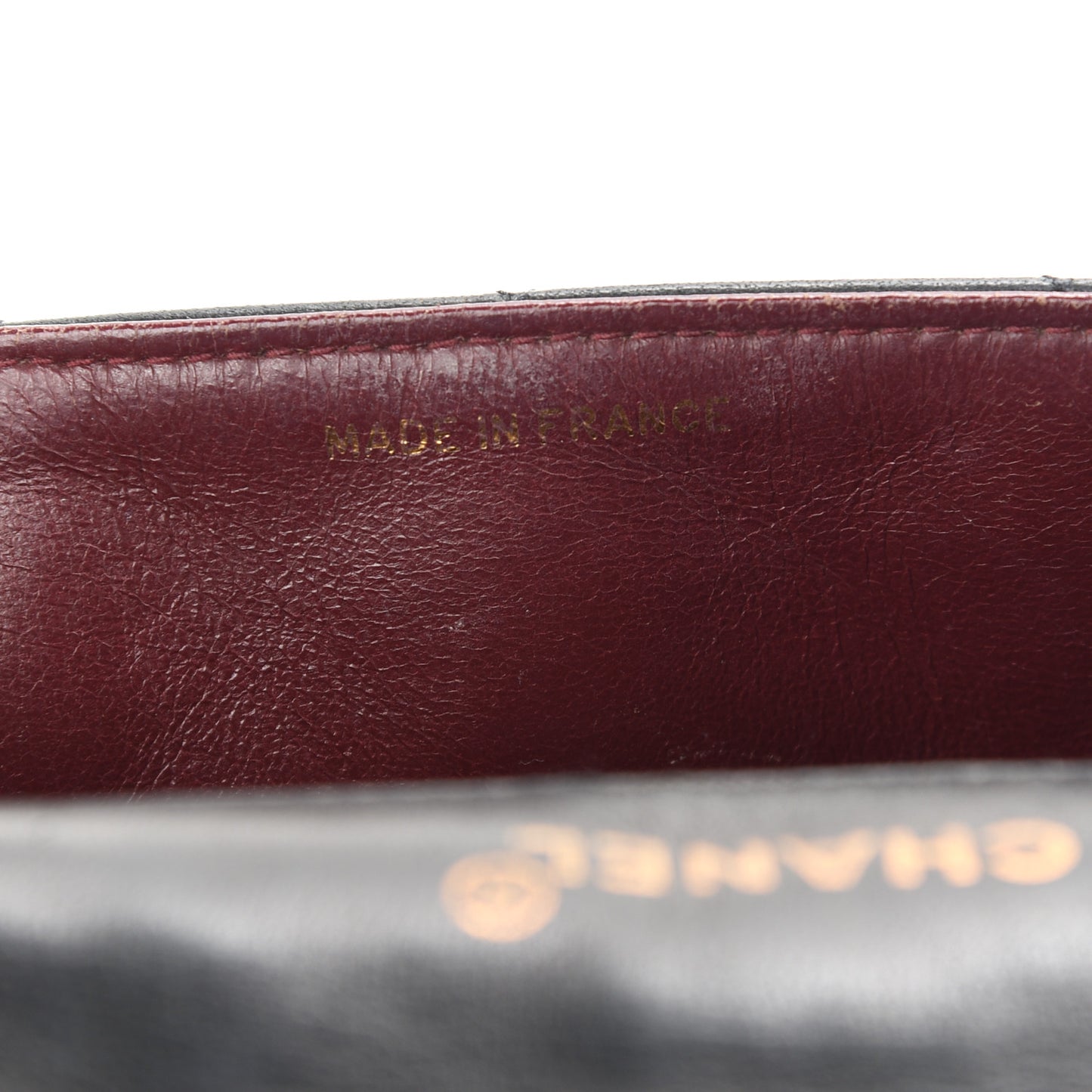 Lambskin Quilted Medium Single Flap Black