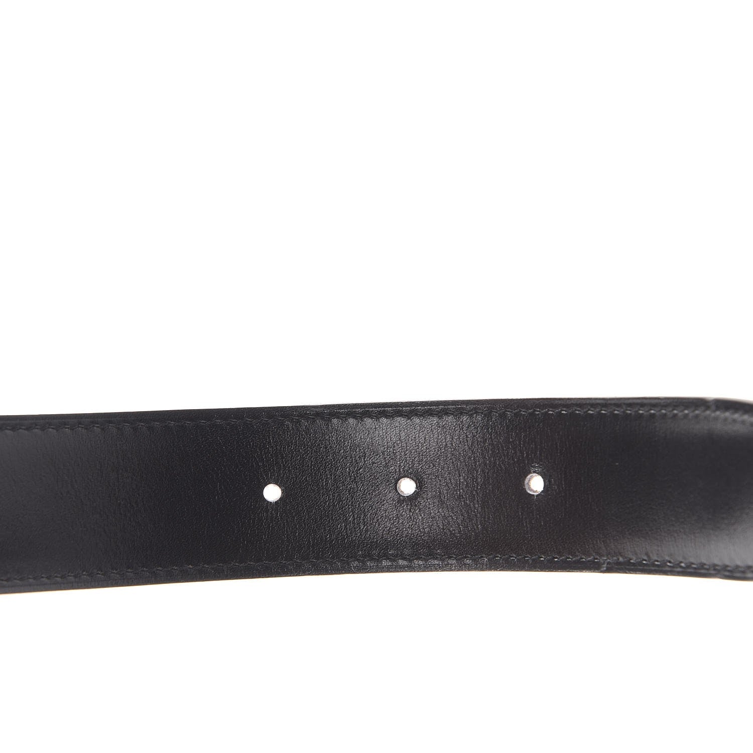 Hermes Box Togo 32mm H Belt 90 Black Gold 6 of 9
