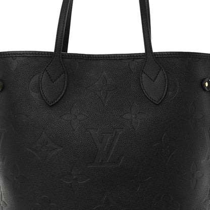 Louis Vuitton Empreinte Monogram Giant Neverfull MM Black 8 of 11
