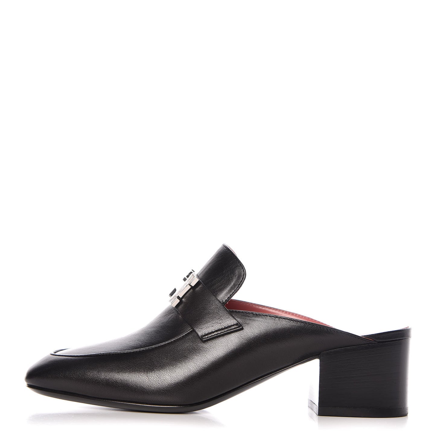 Goatskin Paradis Mules 37 Black