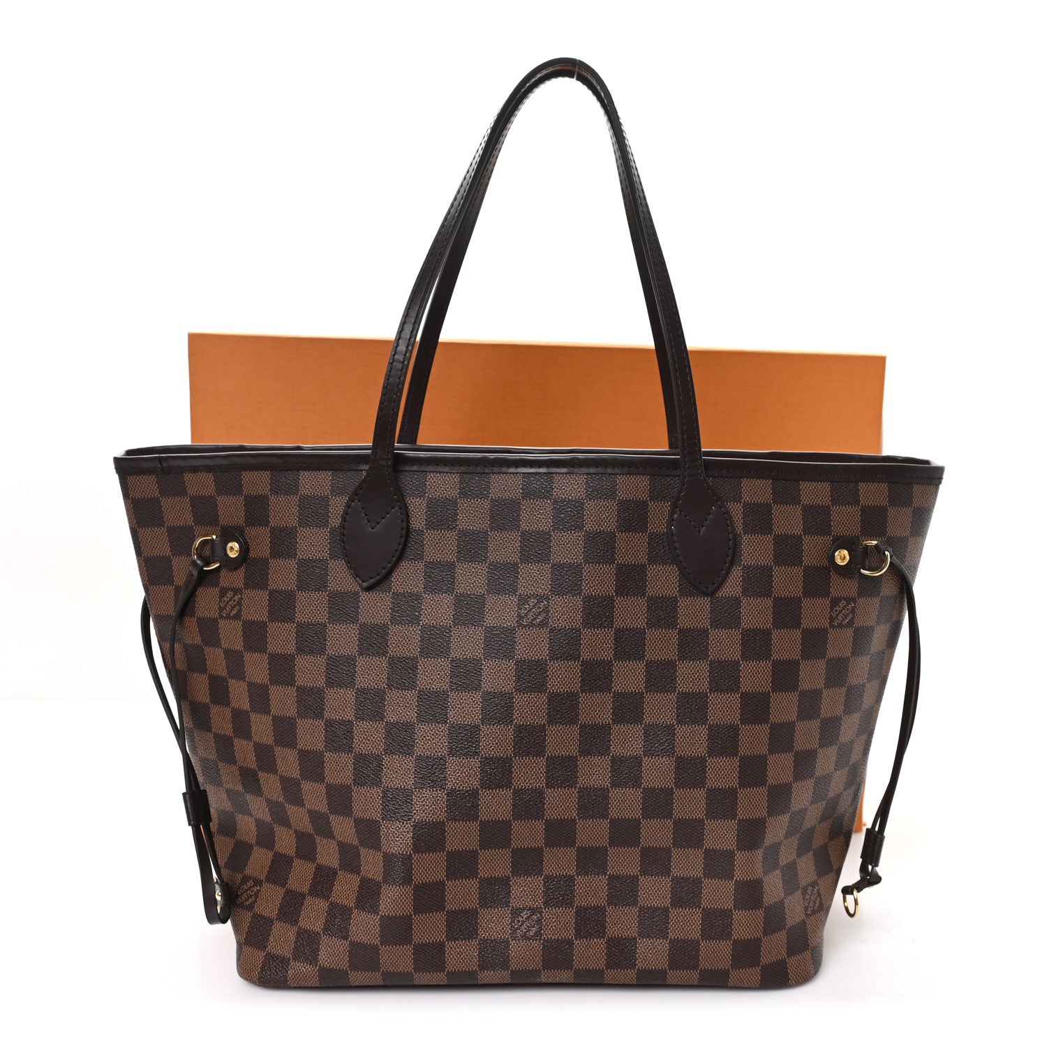 Louis Vuitton Damier Ebene Neo Neverfull MM Rose Ballerine 12 of 12