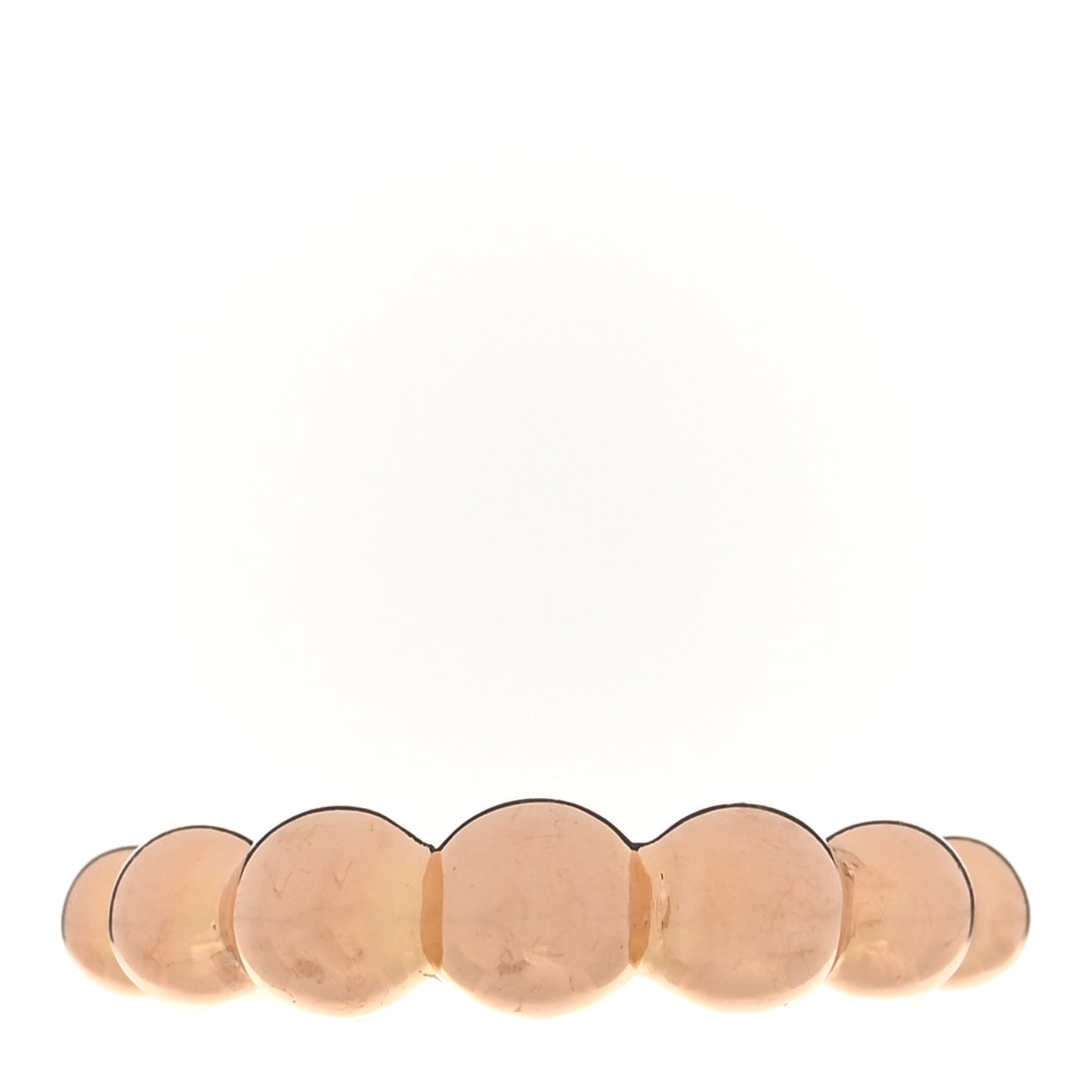 18K Rose Gold Perlee Pearls of Gold Variation Ring 53 6.5