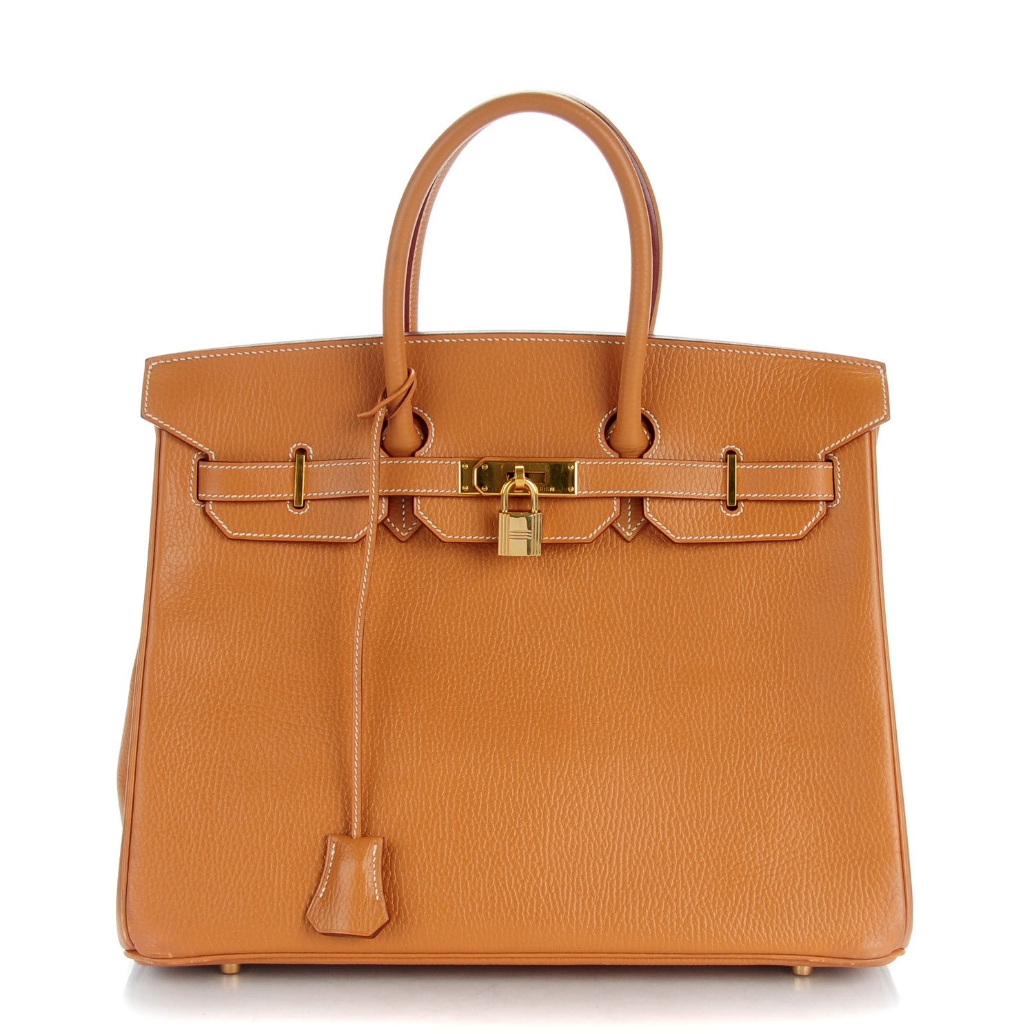 Hermes Ardennes Birkin 35 Gold 1 of 26