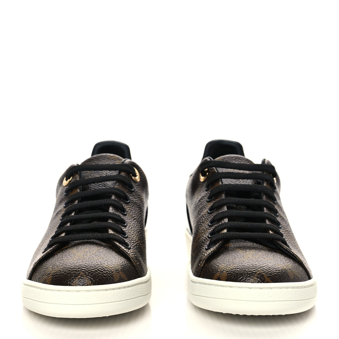Patent Monogram Frontrow Sneakers 38