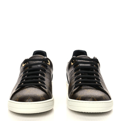 Louis Vuitton Patent Monogram Frontrow Sneakers 38 3 of 8