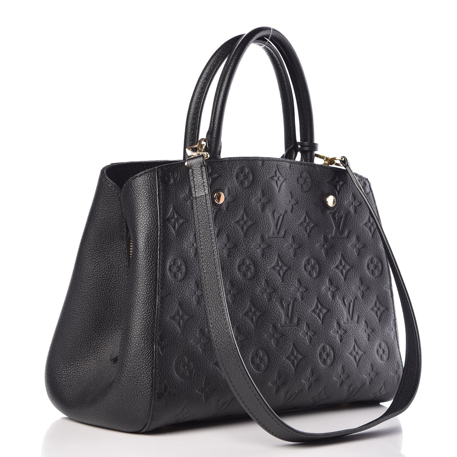 Louis Vuitton Empreinte Montaigne MM Black 4 of 16