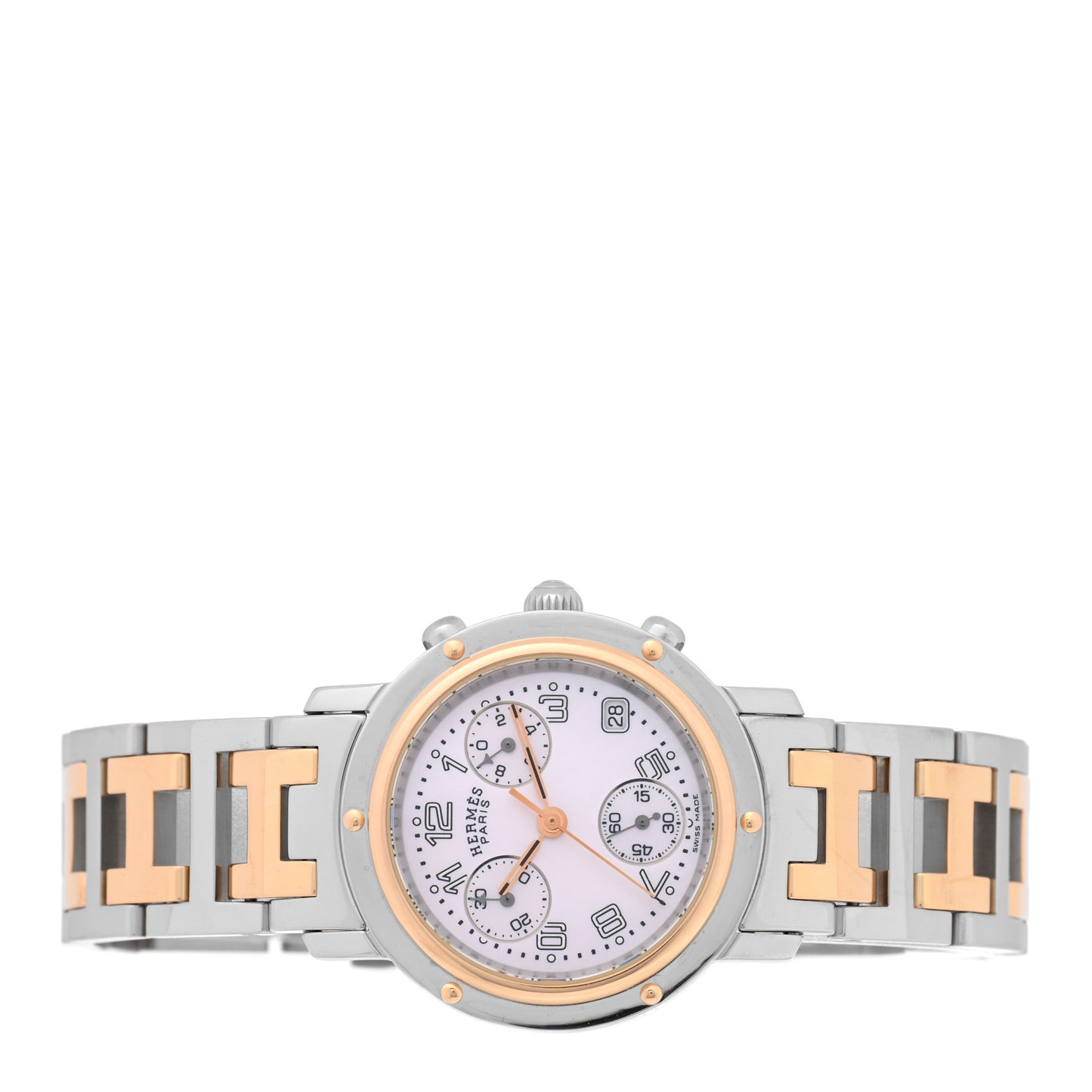 Stainless Steel 31mm Clipper Chronograph Quartz Watch