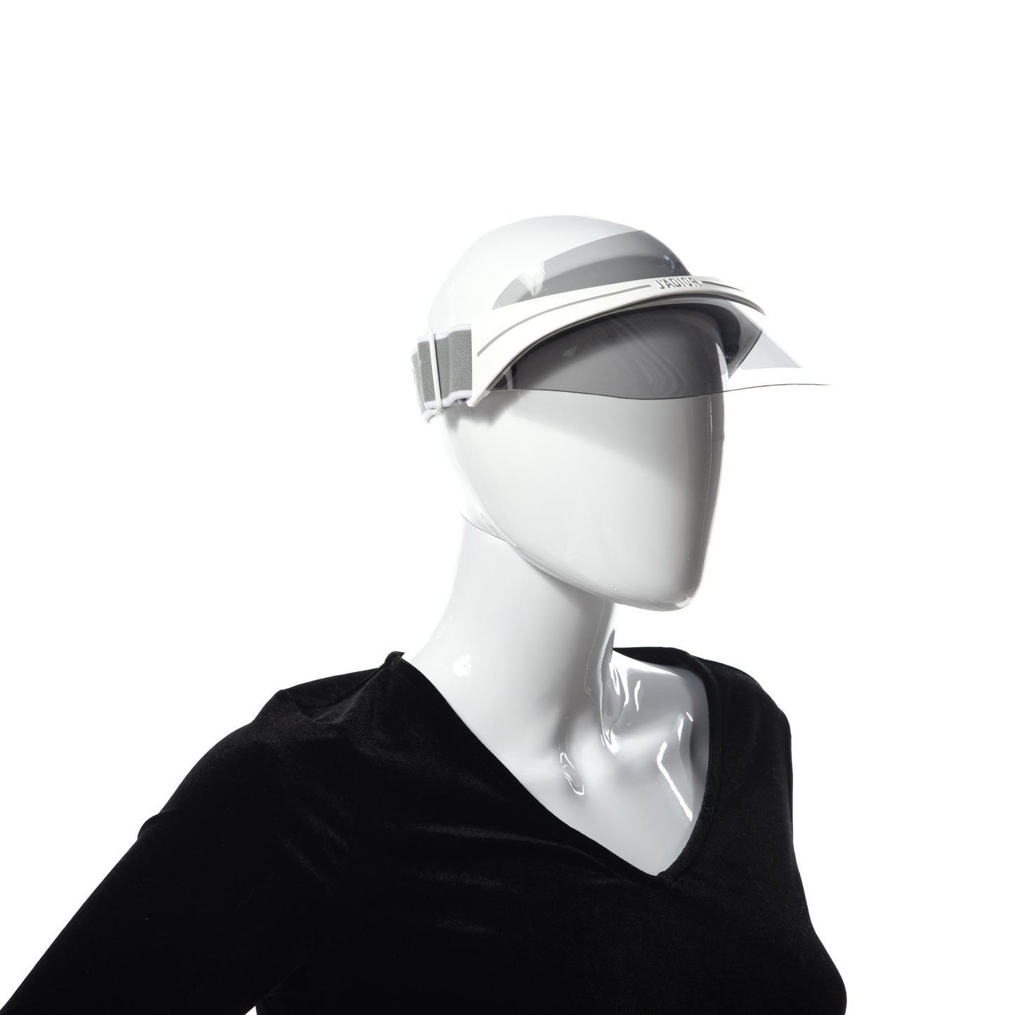 Mirrored DiorClub1 Sun Visor Grey