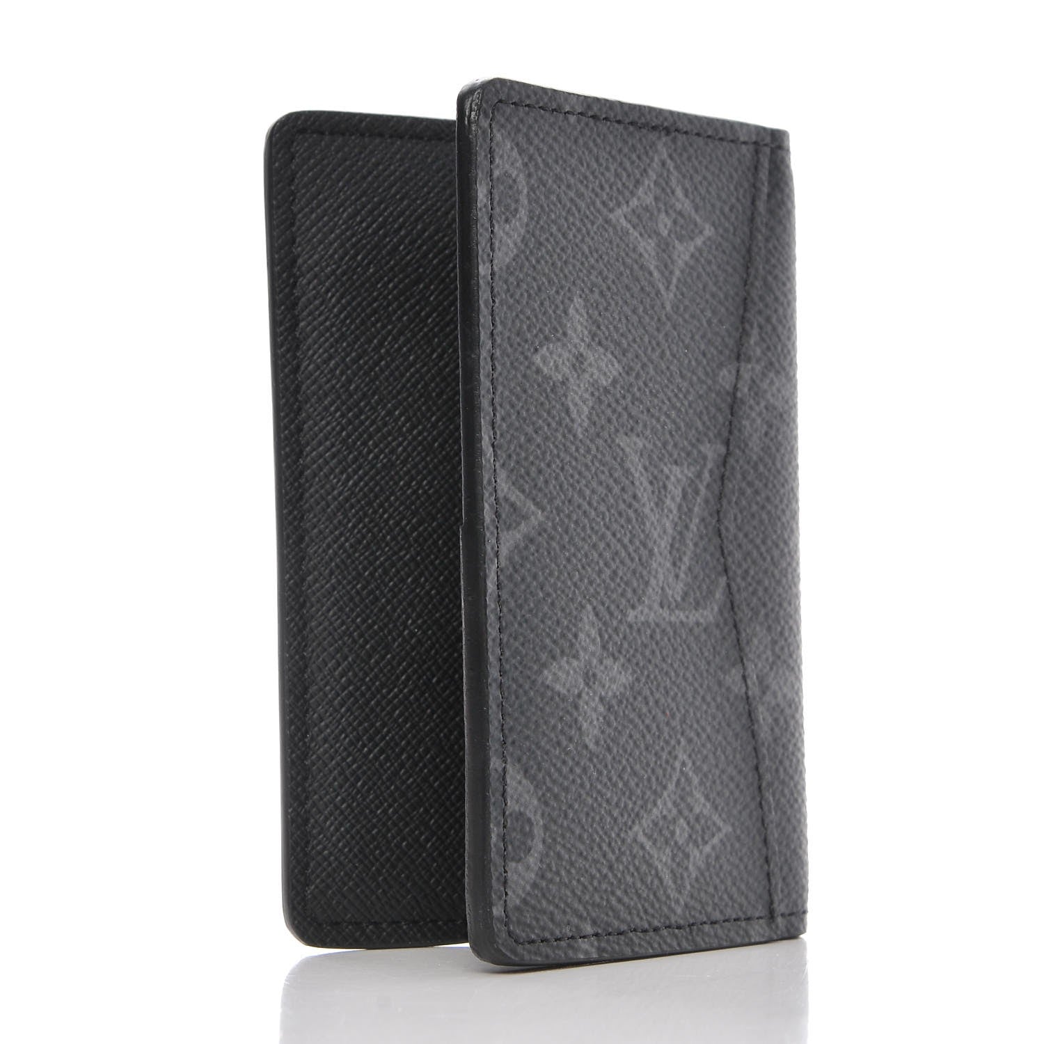 Louis Vuitton Monogram Eclipse Pocket Organizer Card Holder 3 of 7