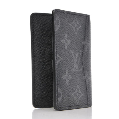 Louis Vuitton Monogram Eclipse Pocket Organizer Card Holder 3 of 7