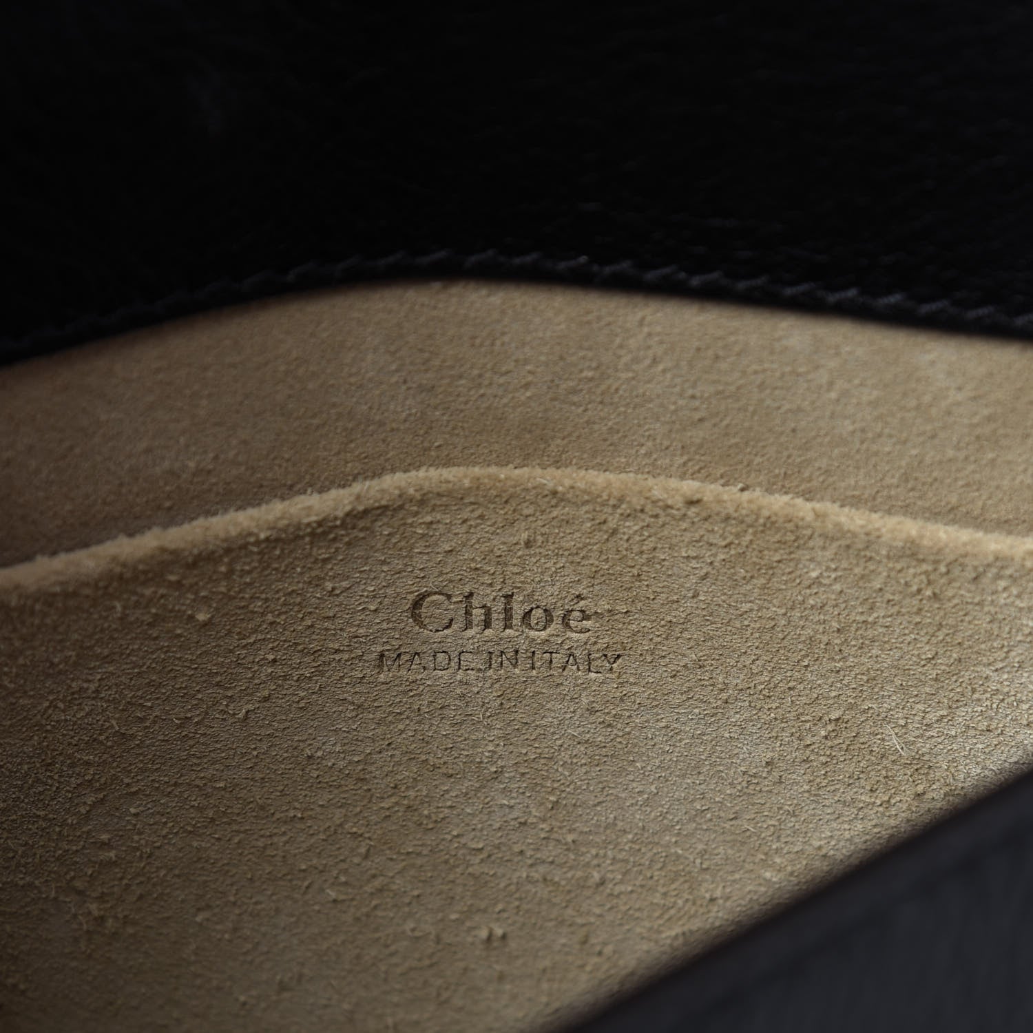 Chloe Calfskin Small Nile Bracelet Bag Black 8 of 9