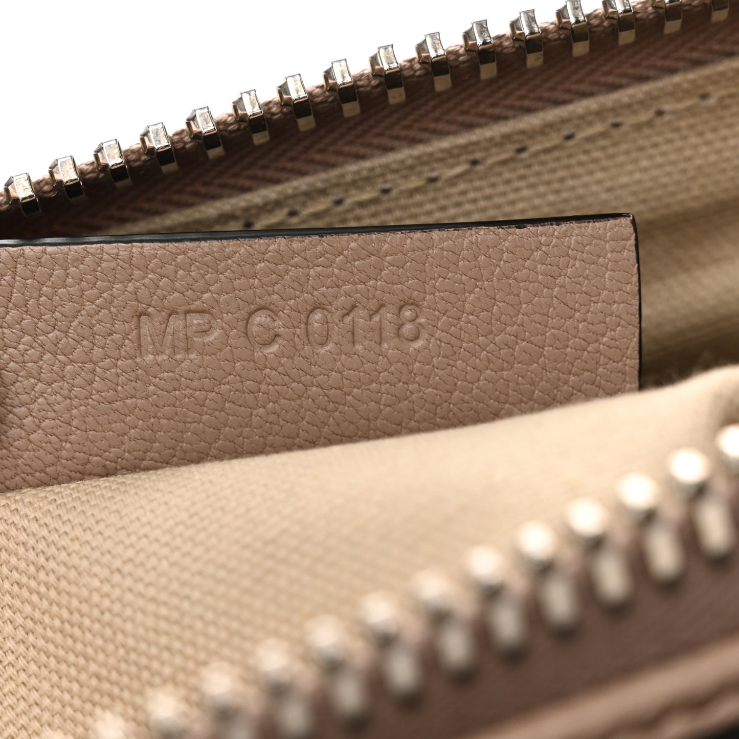Sugar Goatskin Mini Tri-Color Antigona Linen