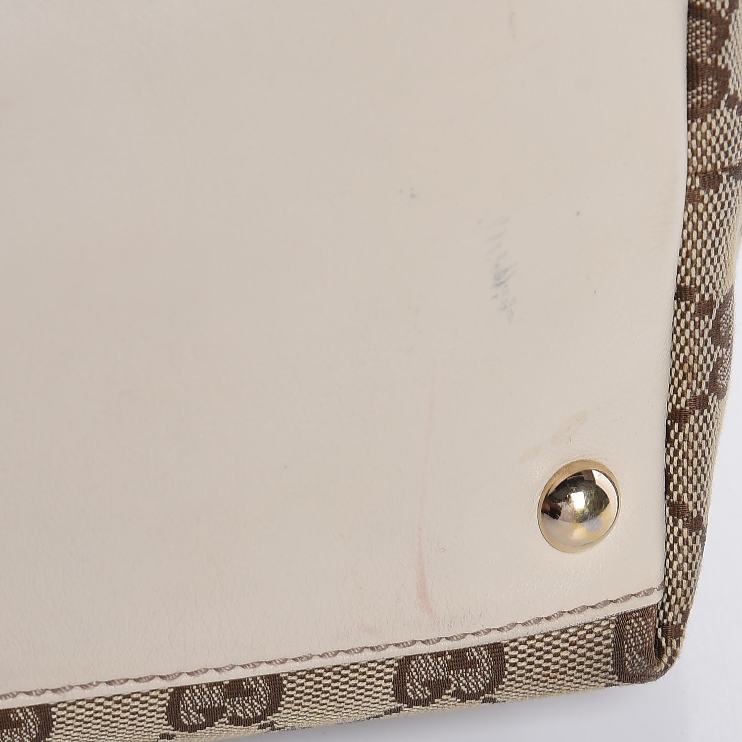 Gucci Monogram Medium New Britt Tote Off White 10 of 14