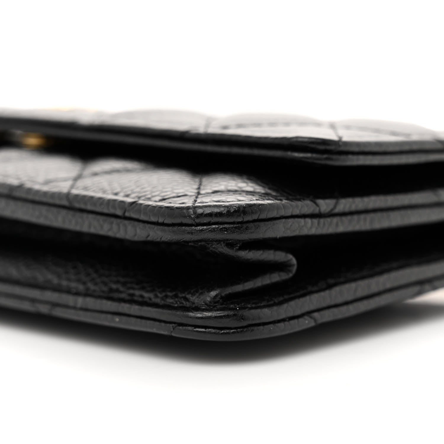 Chanel Caviar Quilted Wallet on Chain WOC Black 11 of 12