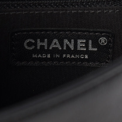 Chanel Sheepskin Quilted Vintage Mademoiselle Flap Black 6 of 8