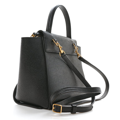 Celine Grained Calfskin Nano Belt Bag Black 3 of 9