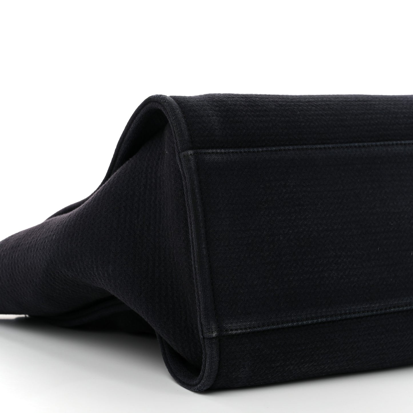 Mixed Fibers Medium Deauville Tote Dark Blue