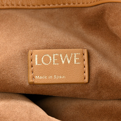 Loewe Mellow Nappa Donut Medium Chain Flamenco Knot Clutch Sahara 6 of 10