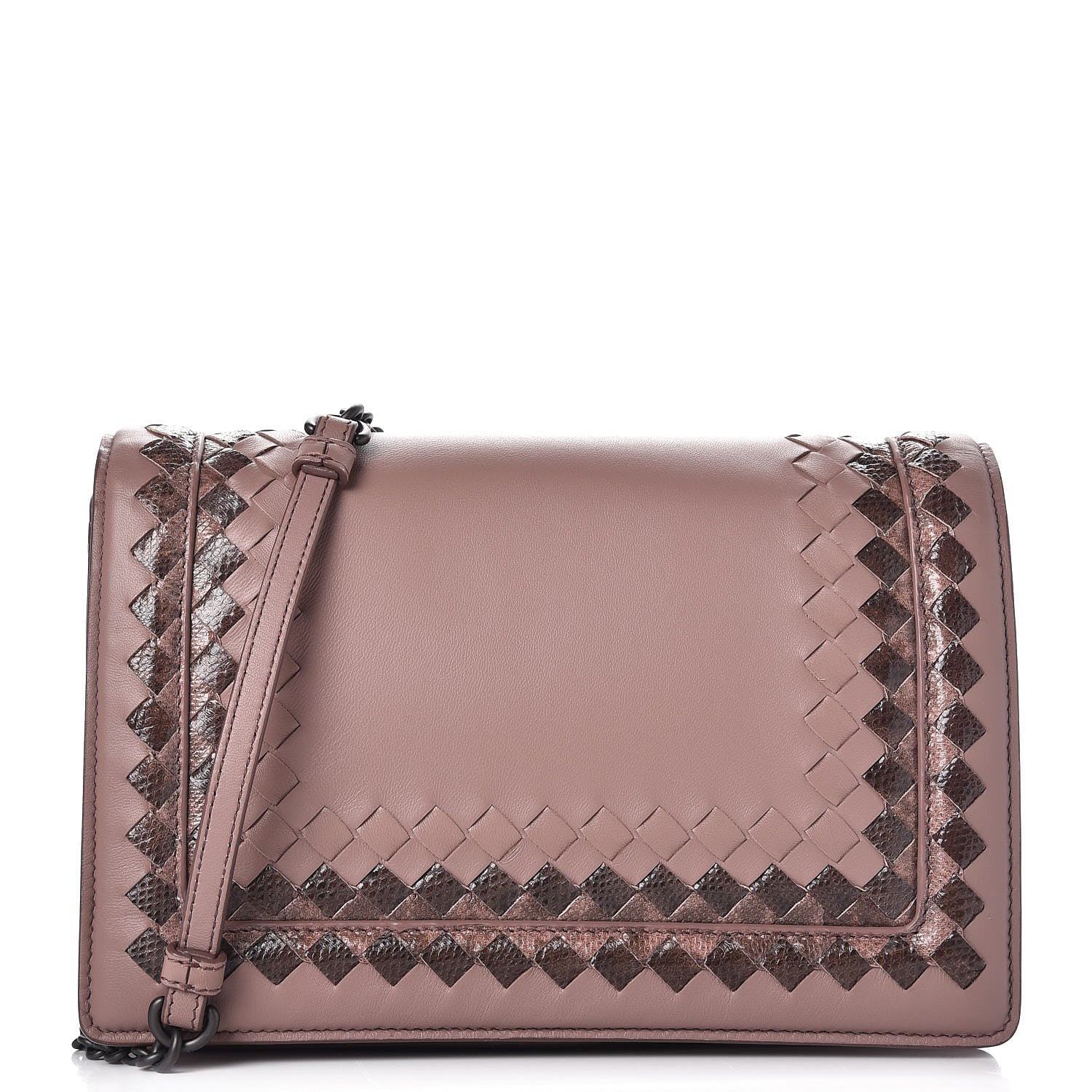 Bottega Veneta Nappa Karung Medium Montebello Shoulder Bag Desert Rose 1 of 8