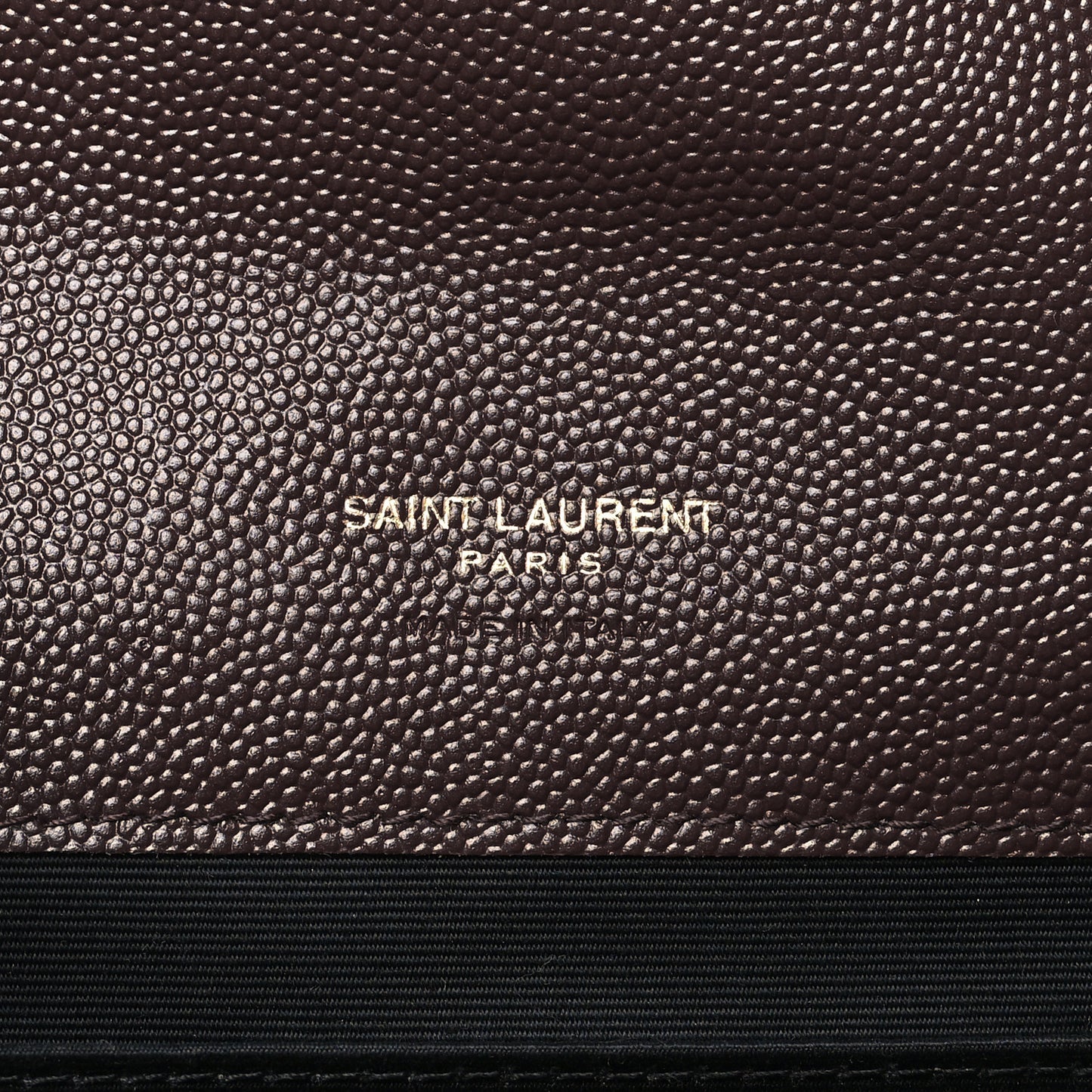 Grain De Poudre Matelasse Chevron Monogram Envelope Clutch Rouge Legion