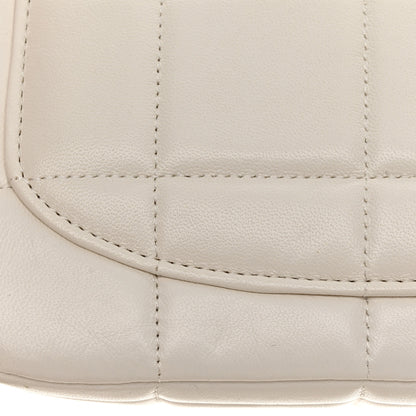 Chanel Lambskin Resin Crystal Square Quilted Monacoco Mini Square Flap White 11 of 12