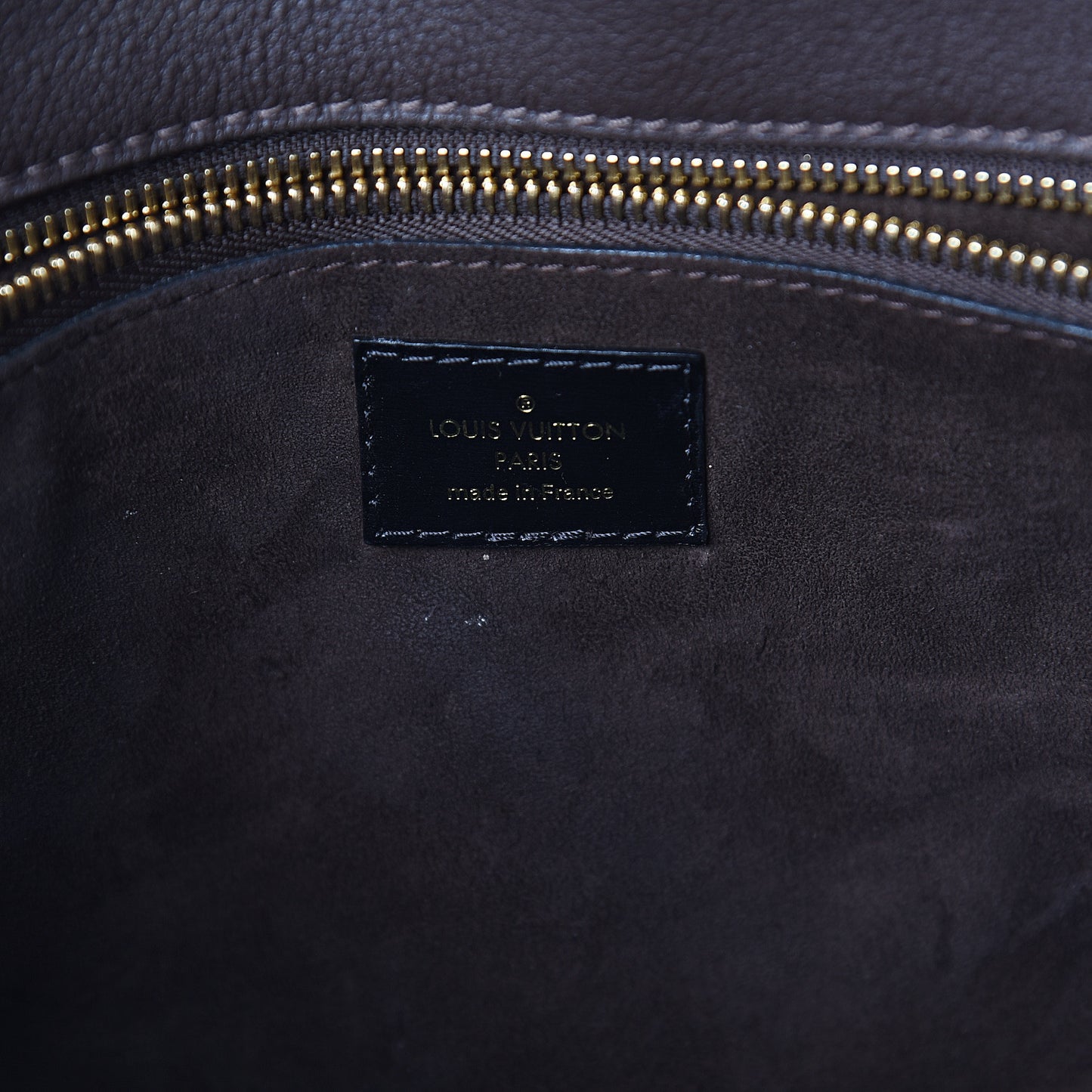 Veau Cachemire Tote W PM Chocolate