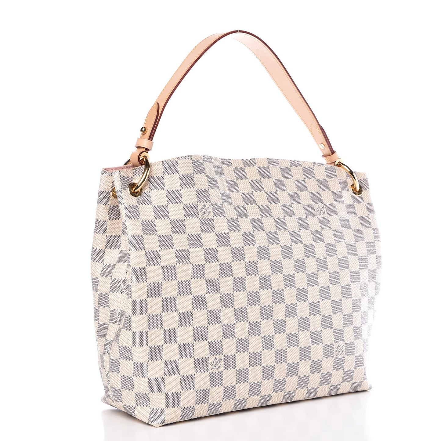 Damier Azur Graceful PM Rose Ballerine