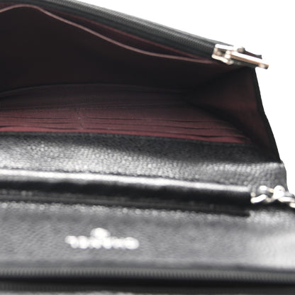 Chanel Caviar Quilted Wallet on Chain WOC Black 5 of 12